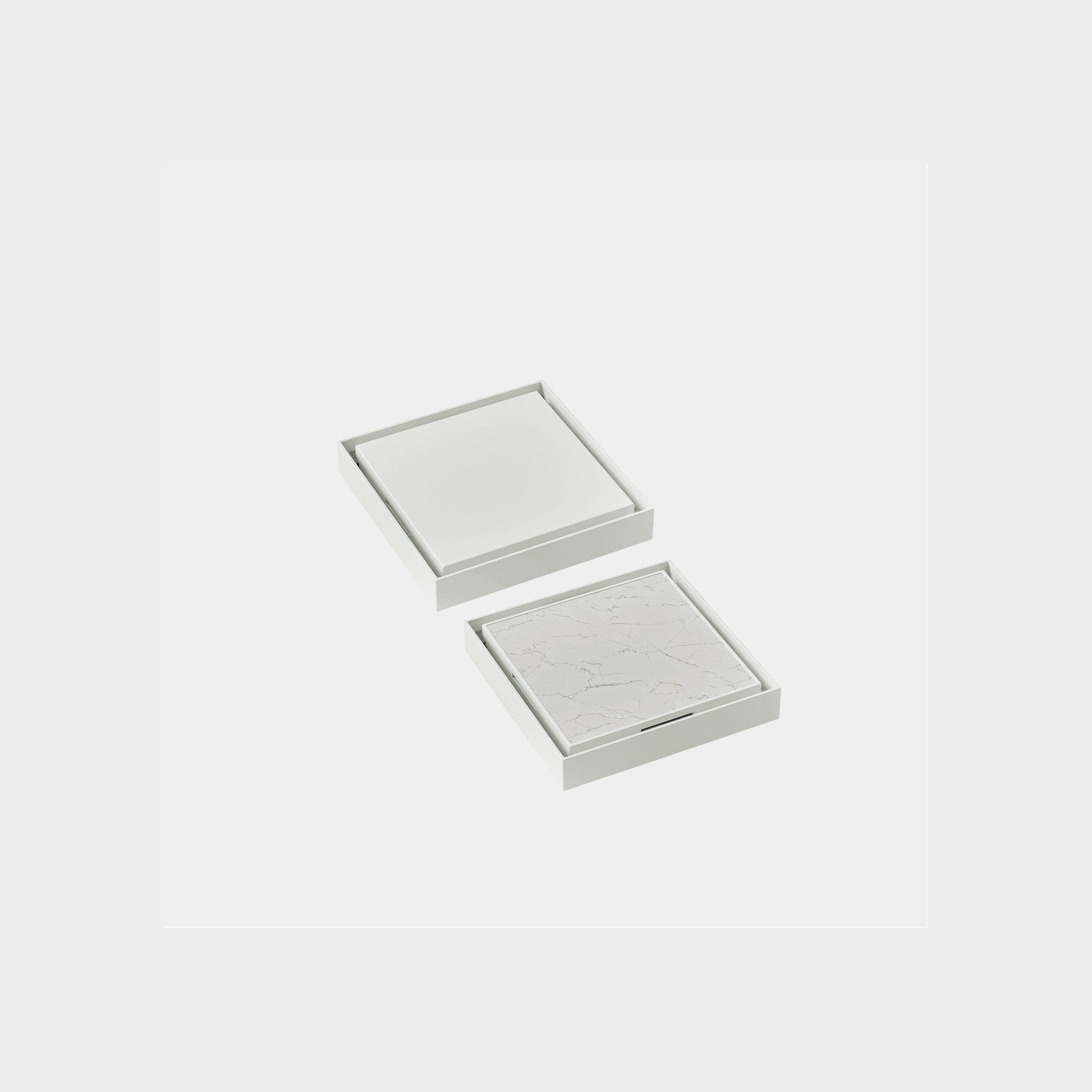 Versa Square Tiled Shower Waste & Full Undermount Kit gallery detail image