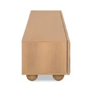 Flow Entertainment Unit 260cm - Oak gallery detail image