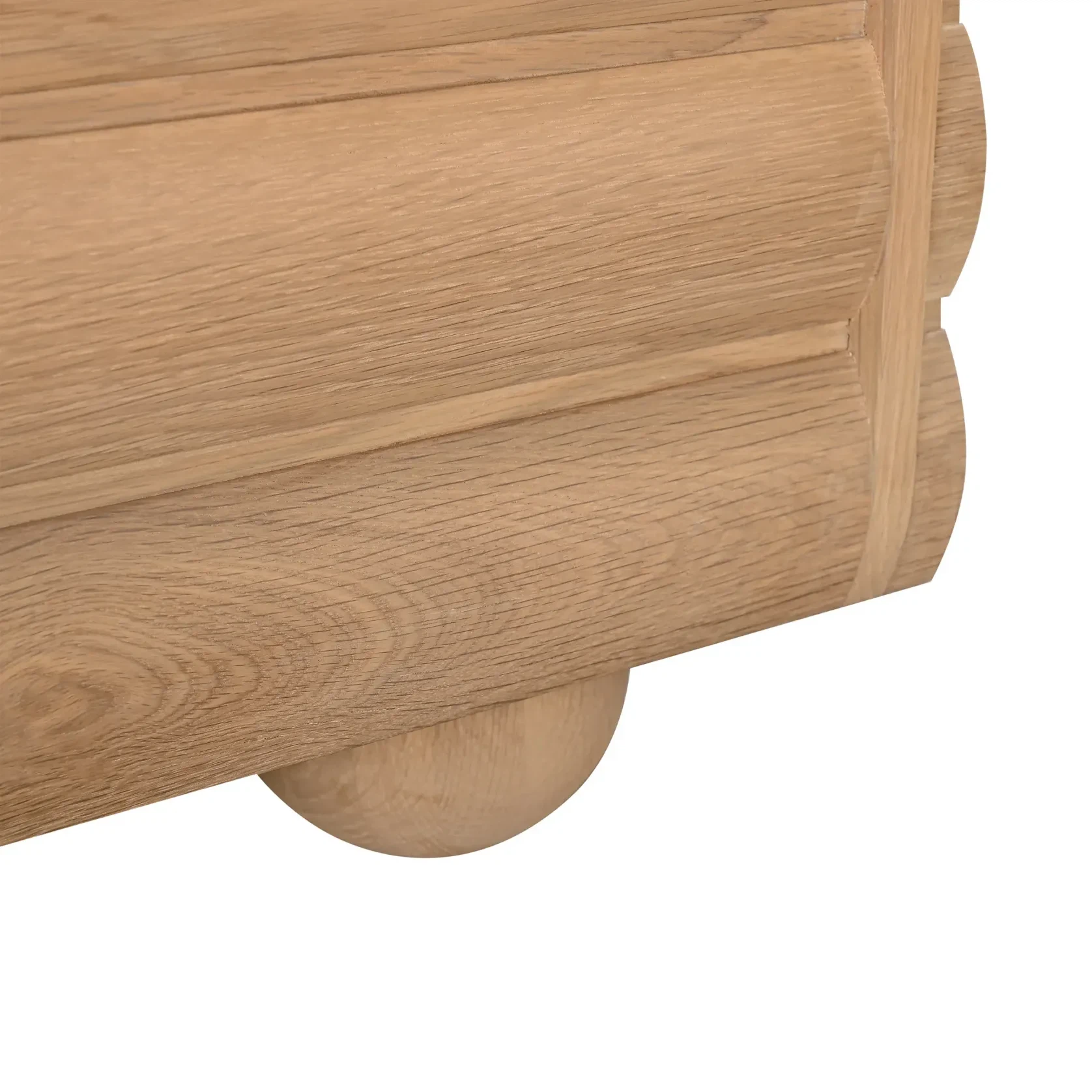 Flow Entertainment Unit 120cm - Oak gallery detail image