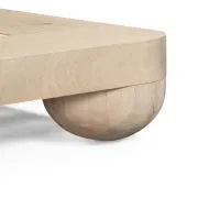 Bound King Bed Base - Oak gallery detail image