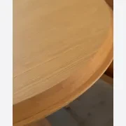 Tone Round Dining Table 120cm - Oak gallery detail image