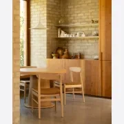 Tone Round Dining Table 120cm - Oak gallery detail image