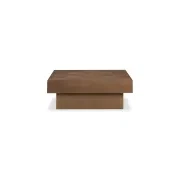 Check Coffee Table - Deep Oak gallery detail image