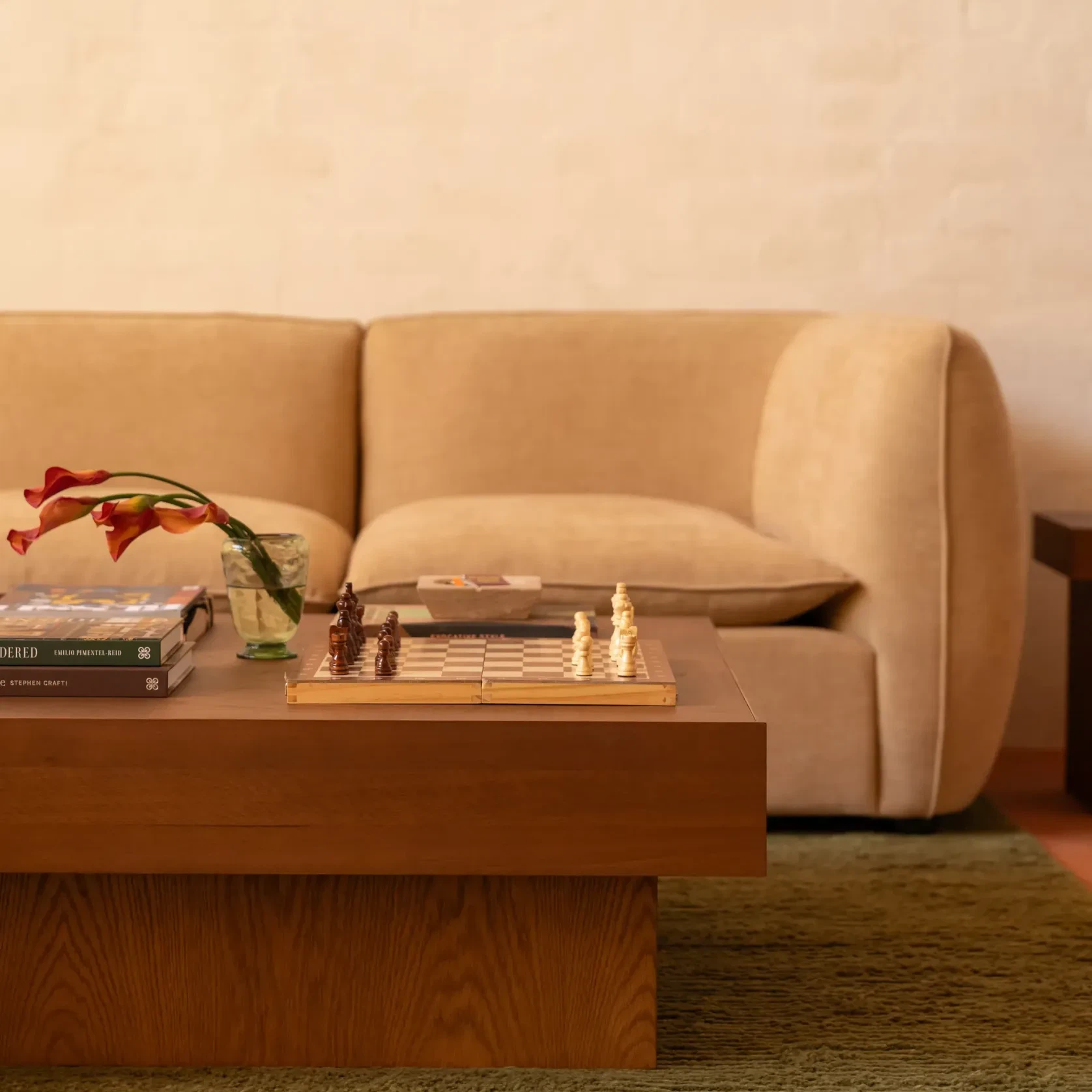 Check Coffee Table - Deep Oak gallery detail image