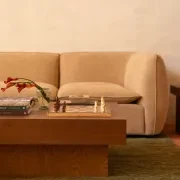 Check Coffee Table - Deep Oak gallery detail image