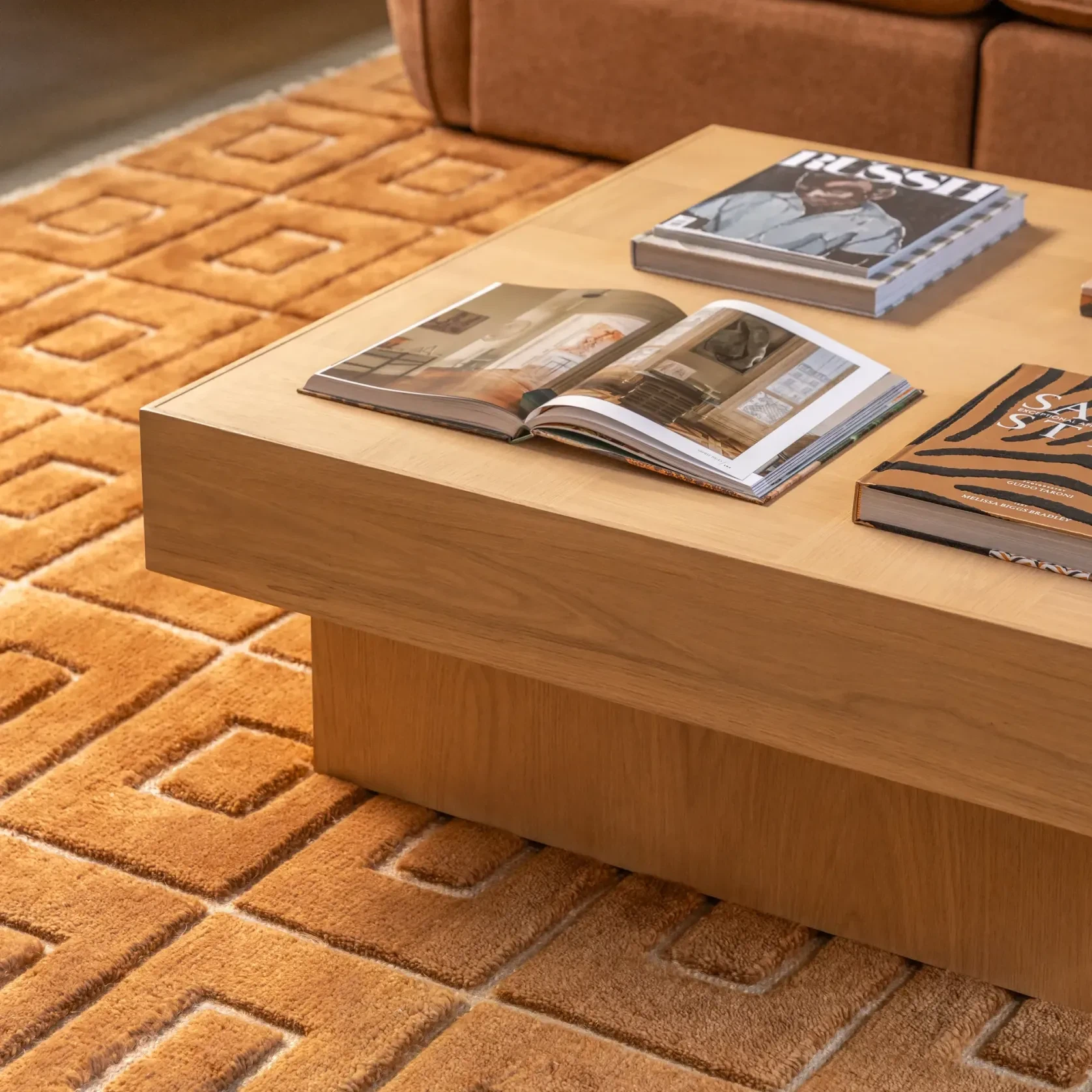 Check Coffee Table - Oak gallery detail image