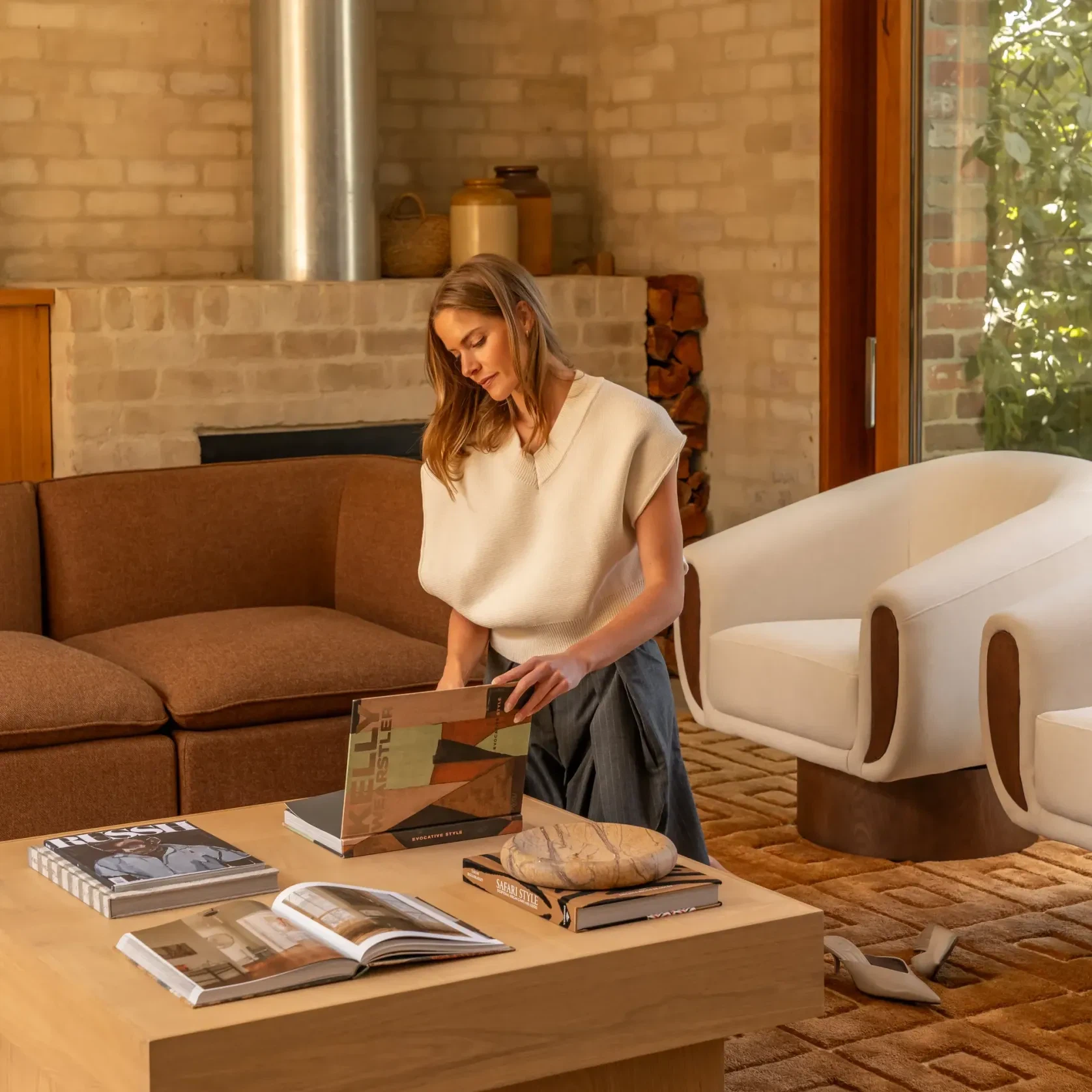 Check Coffee Table - Oak gallery detail image