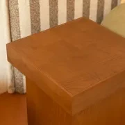 Check Side Table - Deep Oak gallery detail image