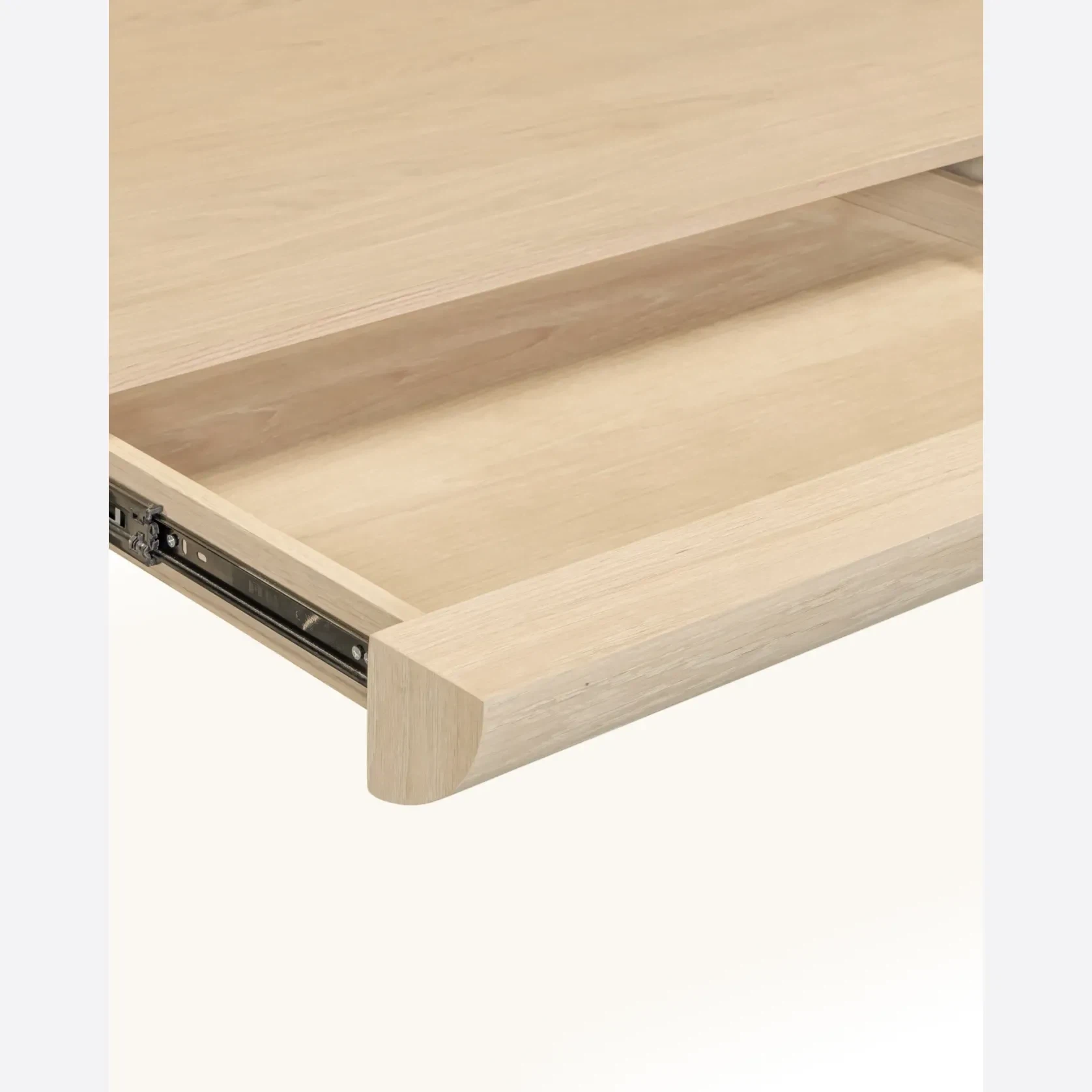 Quart Office Desk - Oak gallery detail image