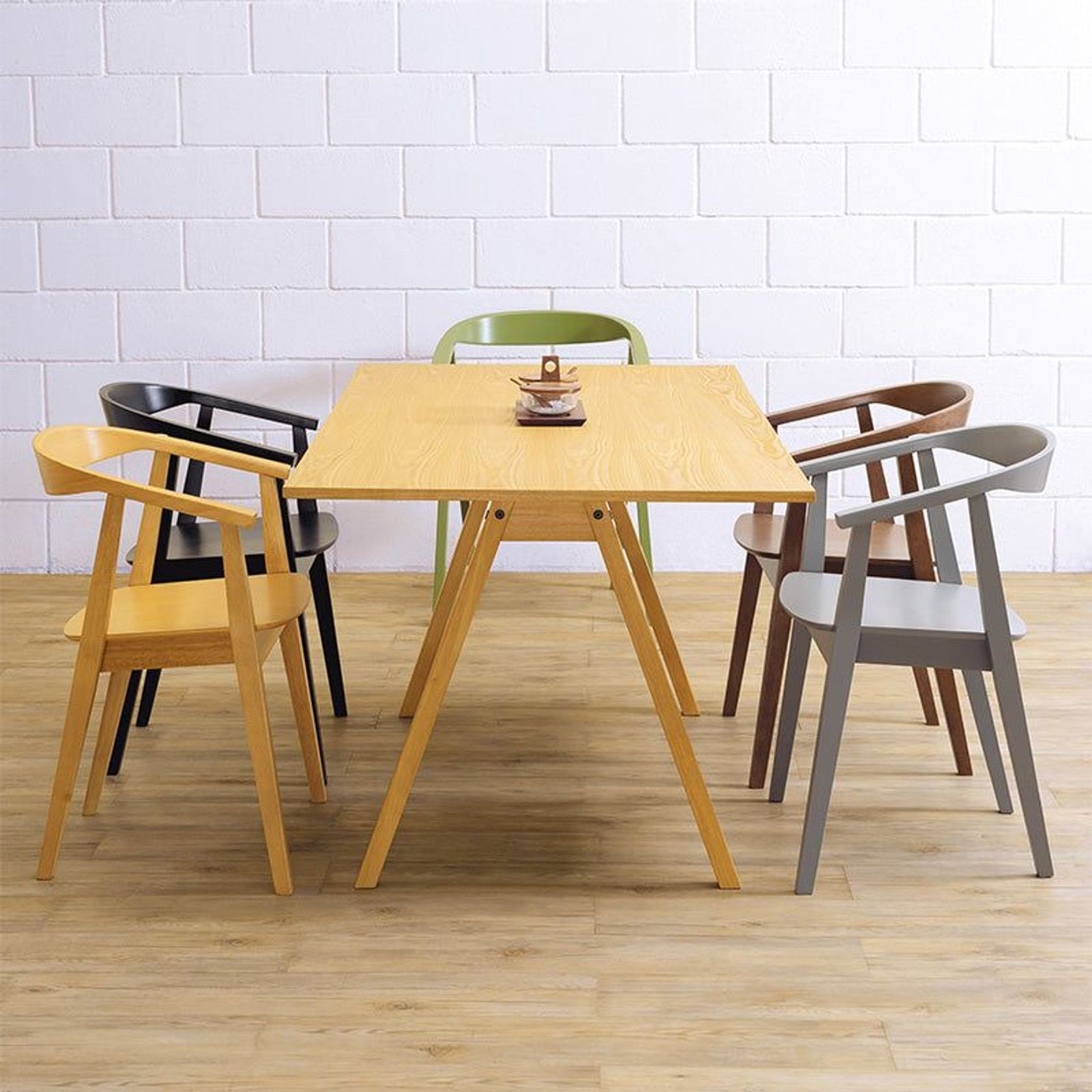 GRETA Dining Chair - Black gallery detail image