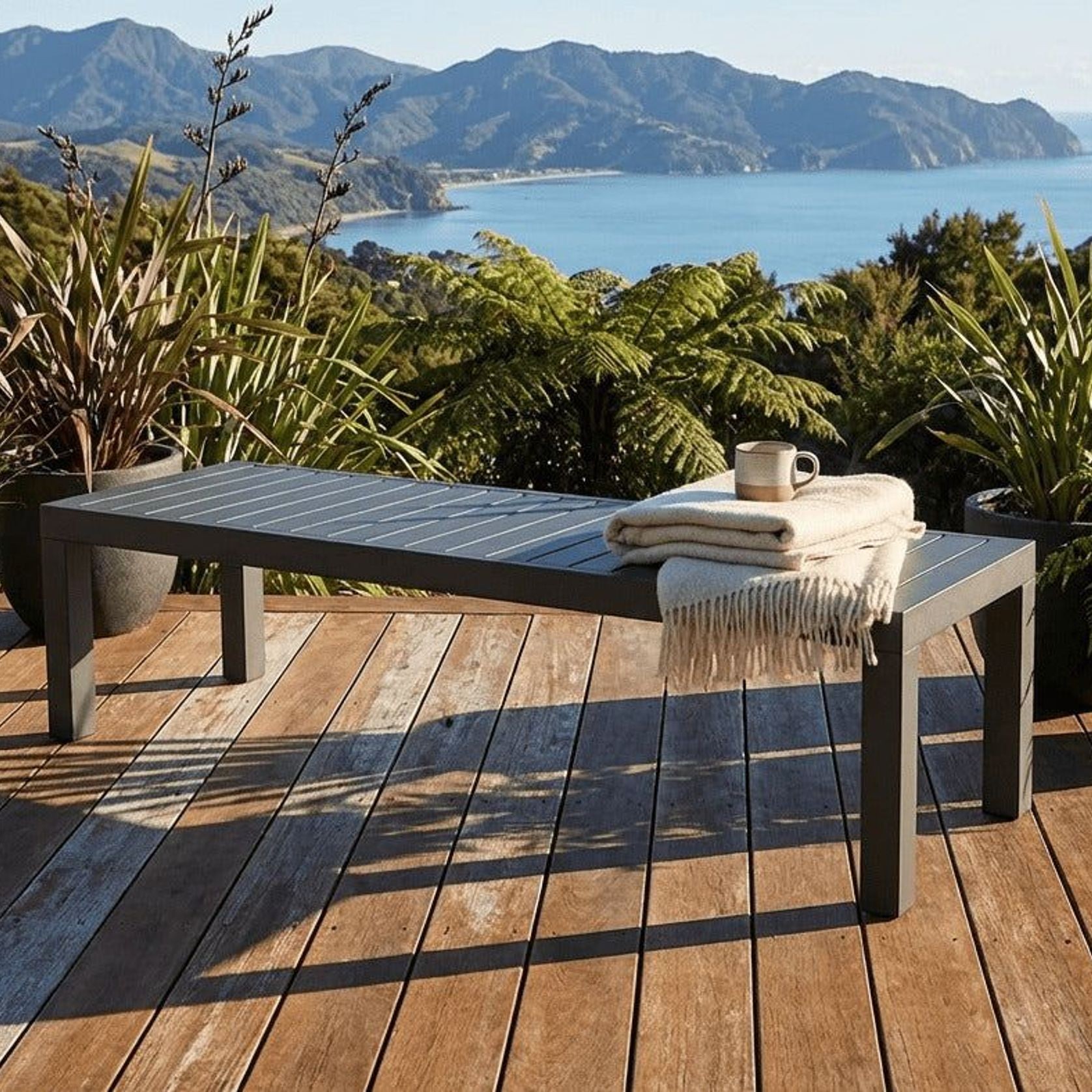 Virga Outdoor Bench Seat gallery detail image