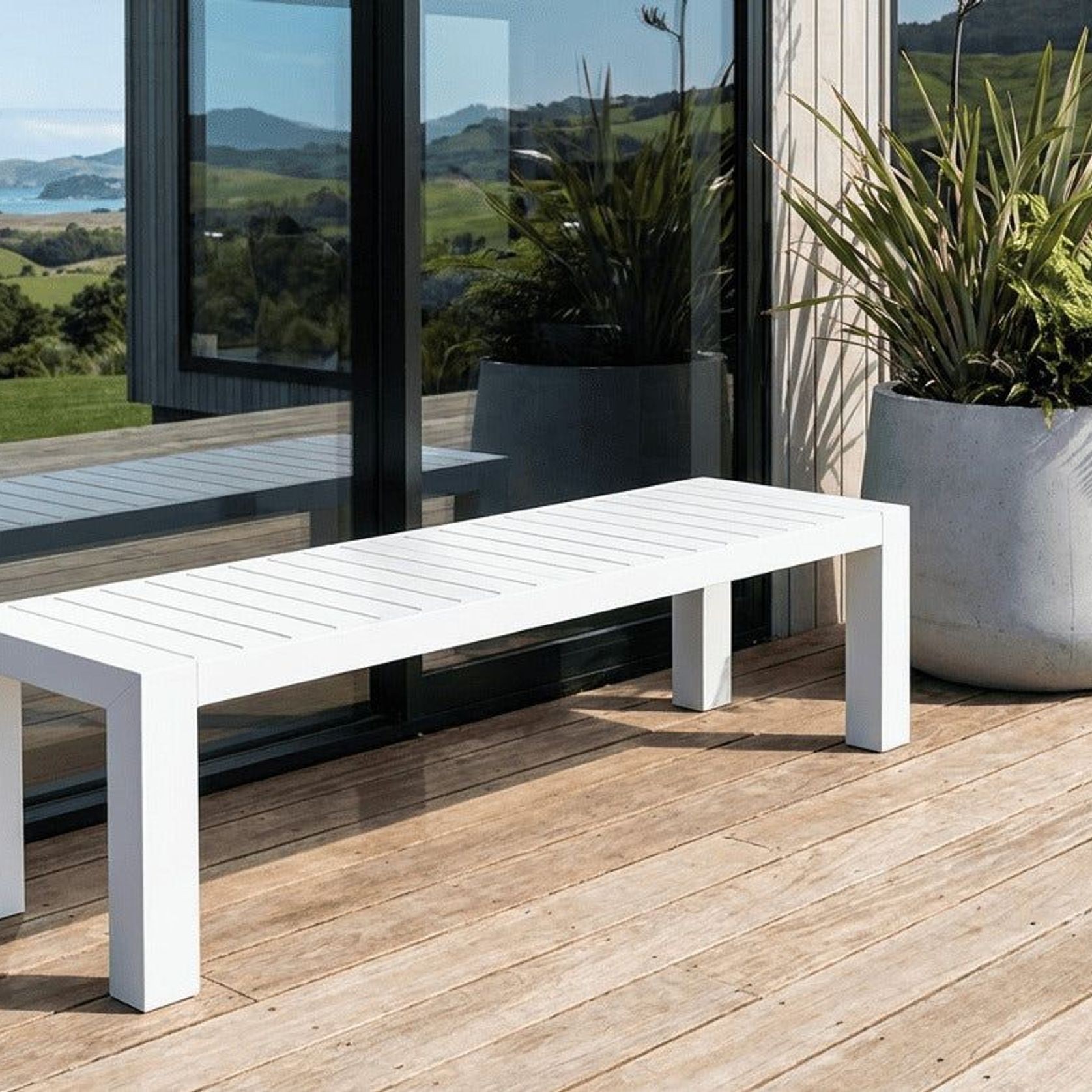 Virga Outdoor Bench Seat gallery detail image