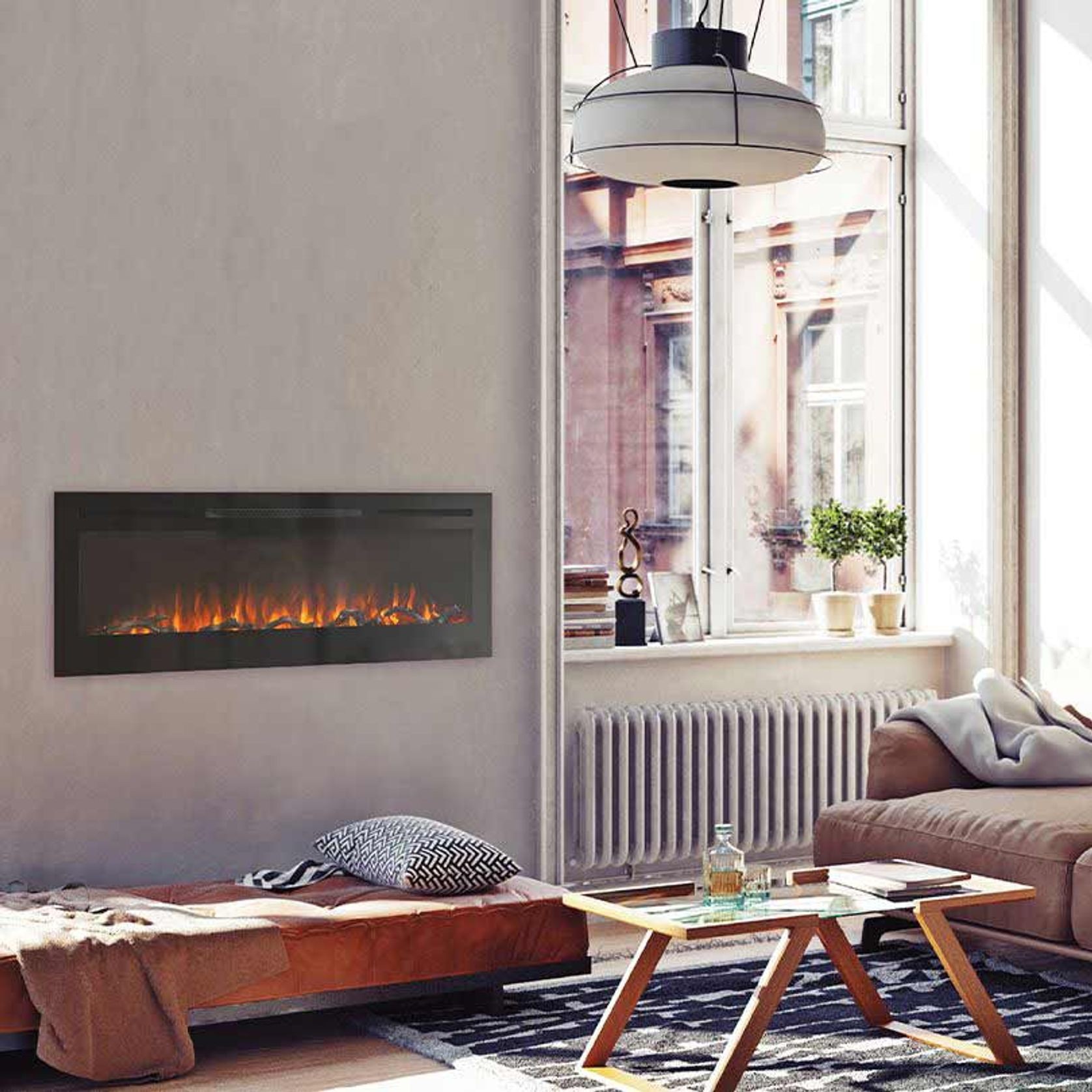 Visionline VL60 Electric Fireplace gallery detail image