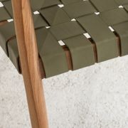 Vivica Dining Chair - Olive Leather gallery detail image