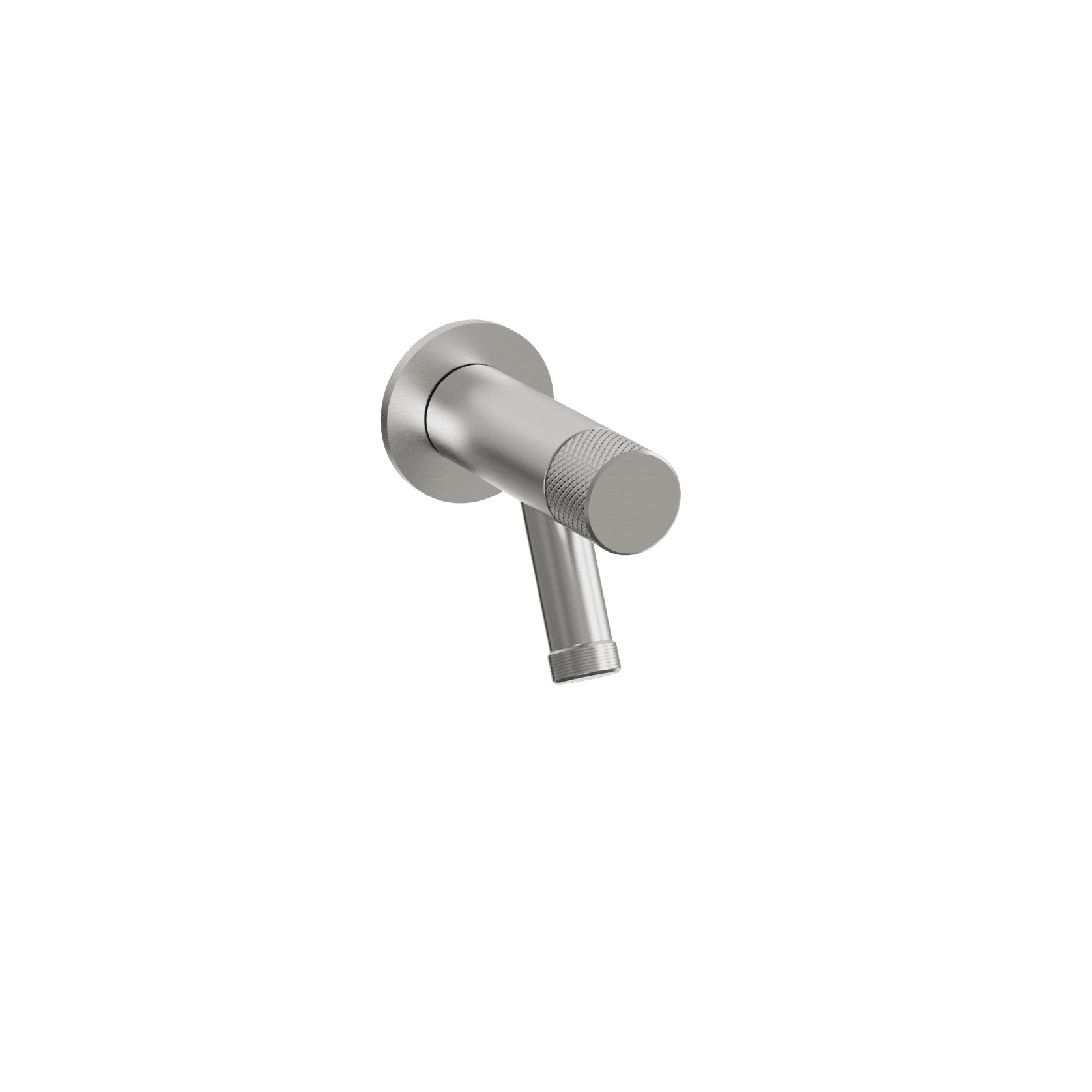 Spring Wall Mount Garden Tap With Hose Connection Polished Stainless Steel gallery detail image