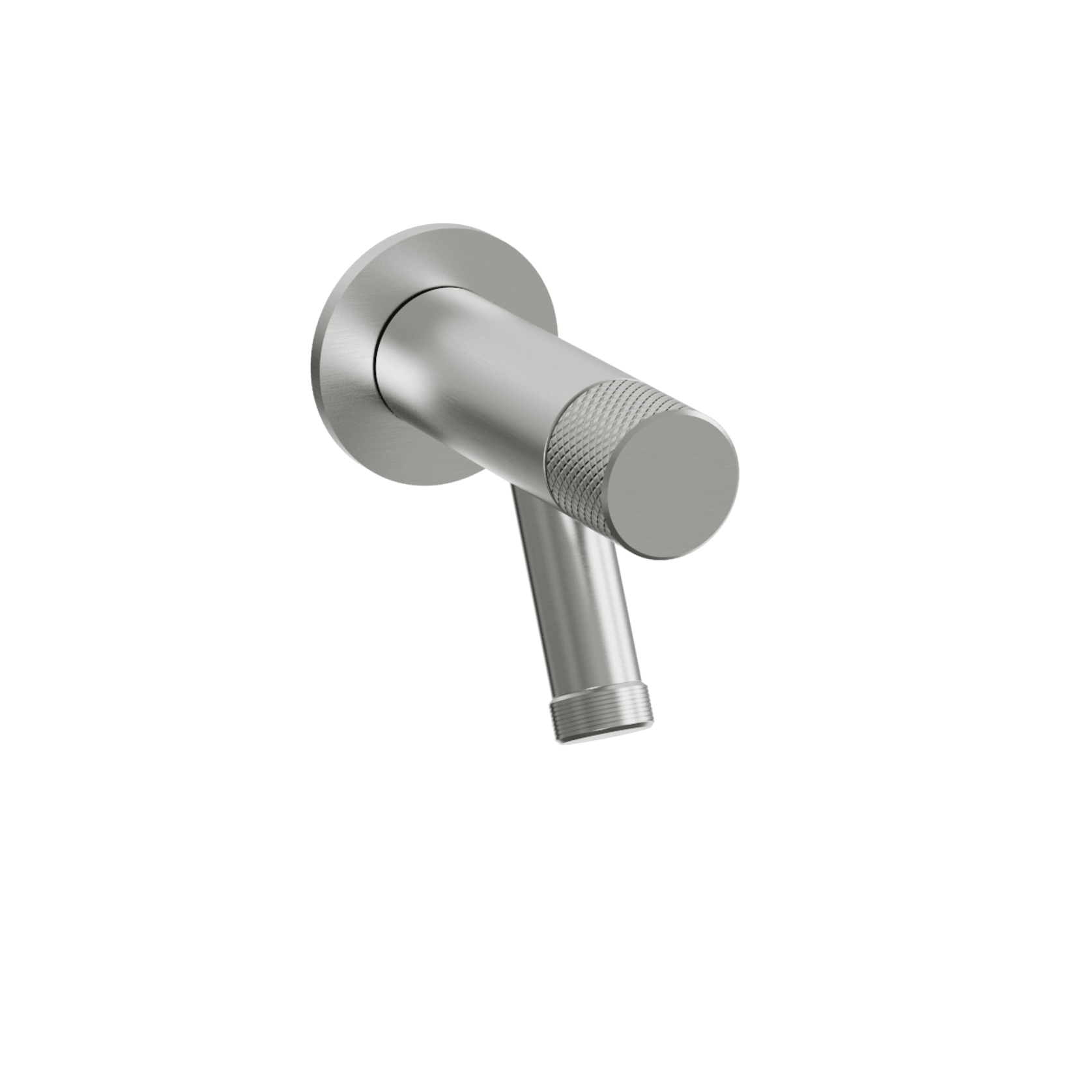 Spring Wall Mount Garden Tap With Hose Connection Polished Stainless Steel gallery detail image