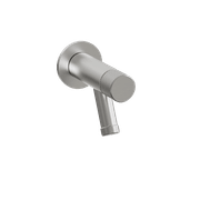 Spring Wall Mount Garden Tap With Hose Connection Polished Stainless Steel gallery detail image