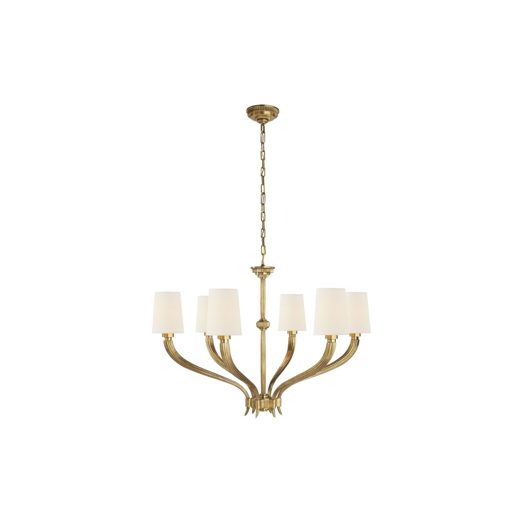 Visual Comfort Chapman Myers Ruhlmann Large Chandelier gallery detail image