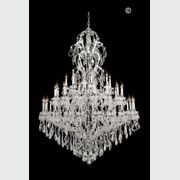 Maria Theresa Crystal Chandelier Royal 48 Light - Chrome gallery detail image