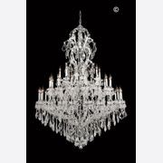 Maria Theresa Crystal Chandelier Royal 48 Light - Chrome gallery detail image