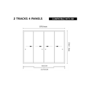 Glass Sliding Door For Waihi & Hahei Pergola gallery detail image