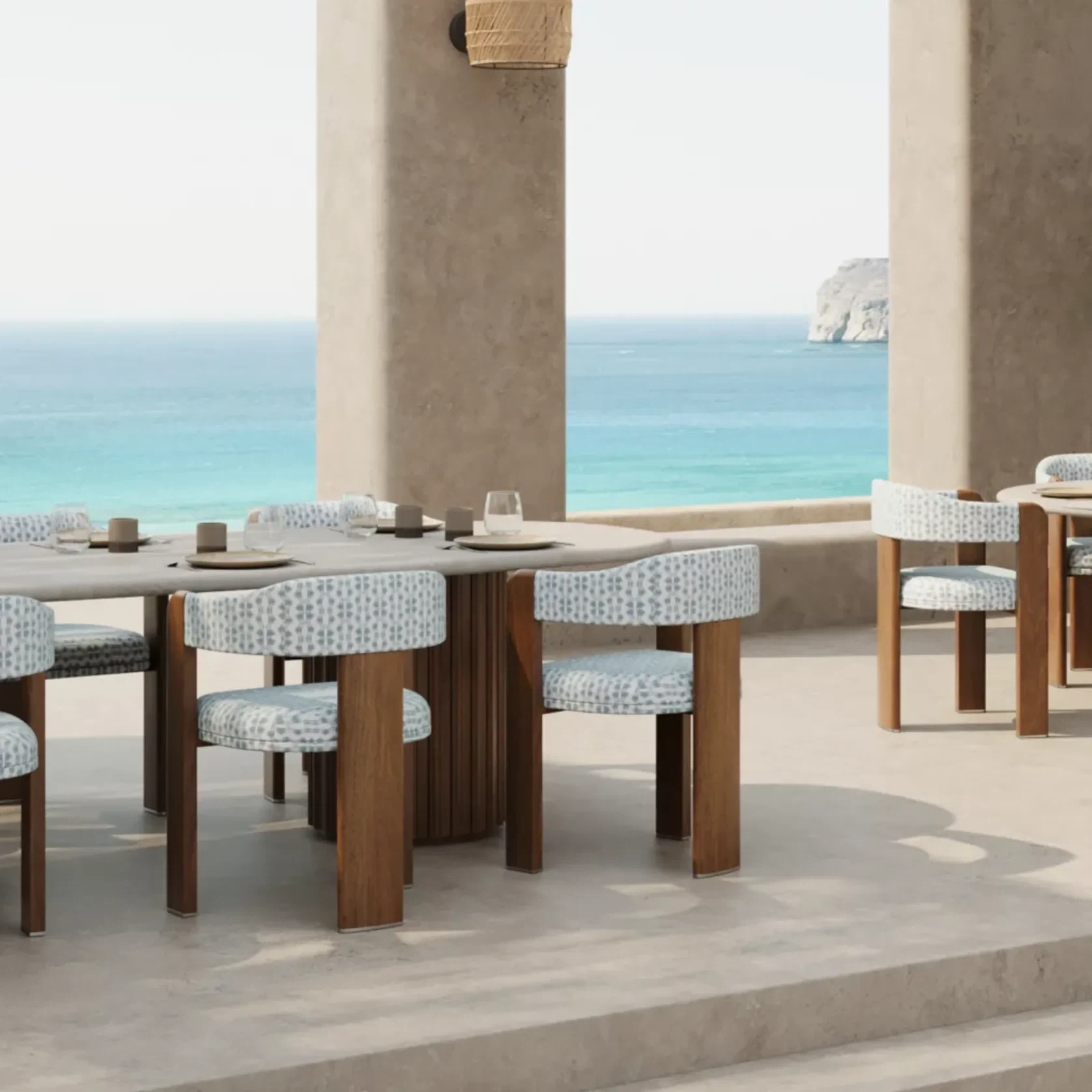 Zante Oval Dining Table gallery detail image