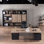 DAXTON Display Unit 2.4M - Warm Oak & Black gallery detail image