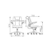 Luxury Executive Office Chair - Black gallery detail image