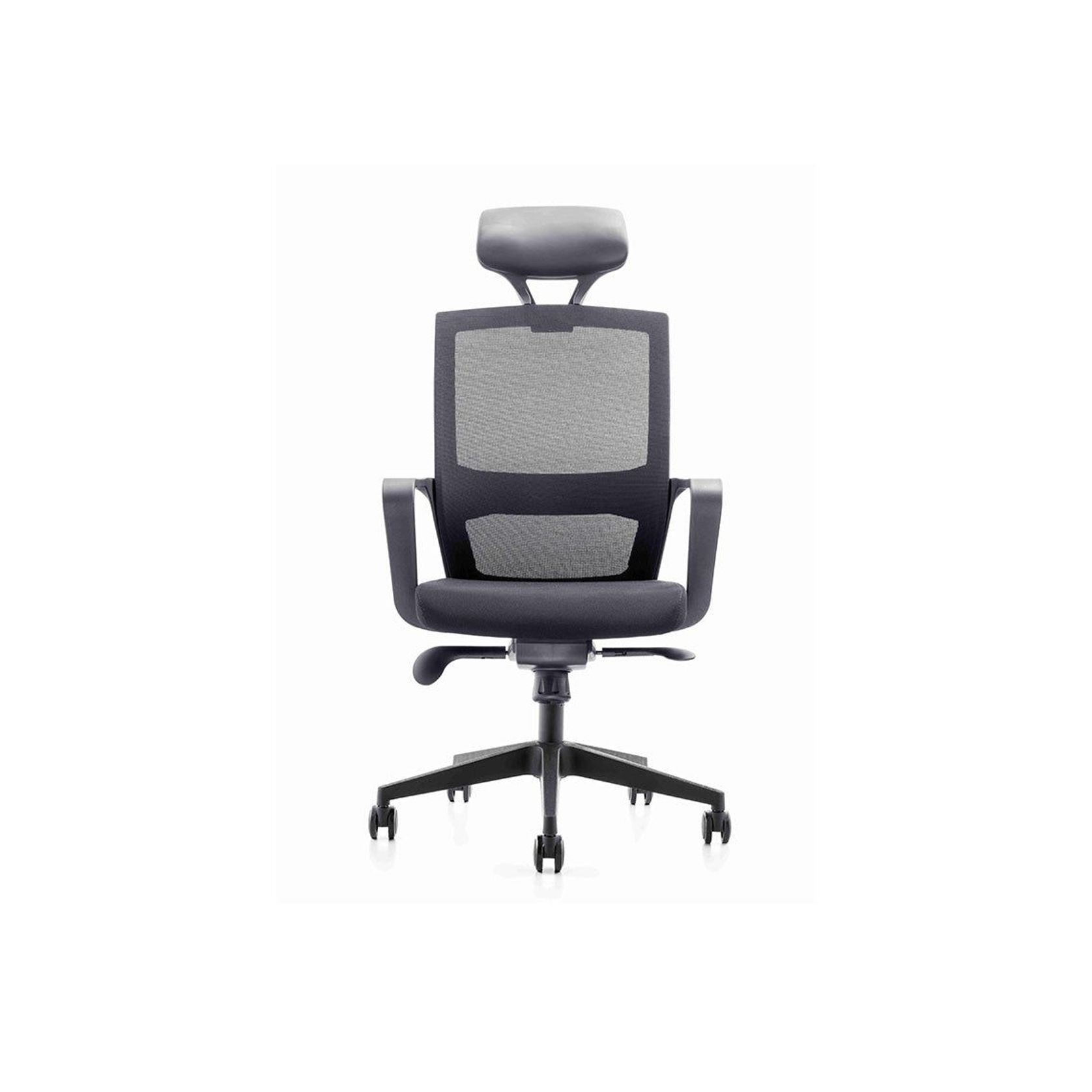 Argo Executive Office Chair with Headrest Black ArchiPro AU