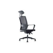 Argo Executive Office Chair with Headrest - Black gallery detail image