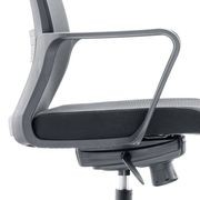 Argo Executive Office Chair with Headrest - Black gallery detail image
