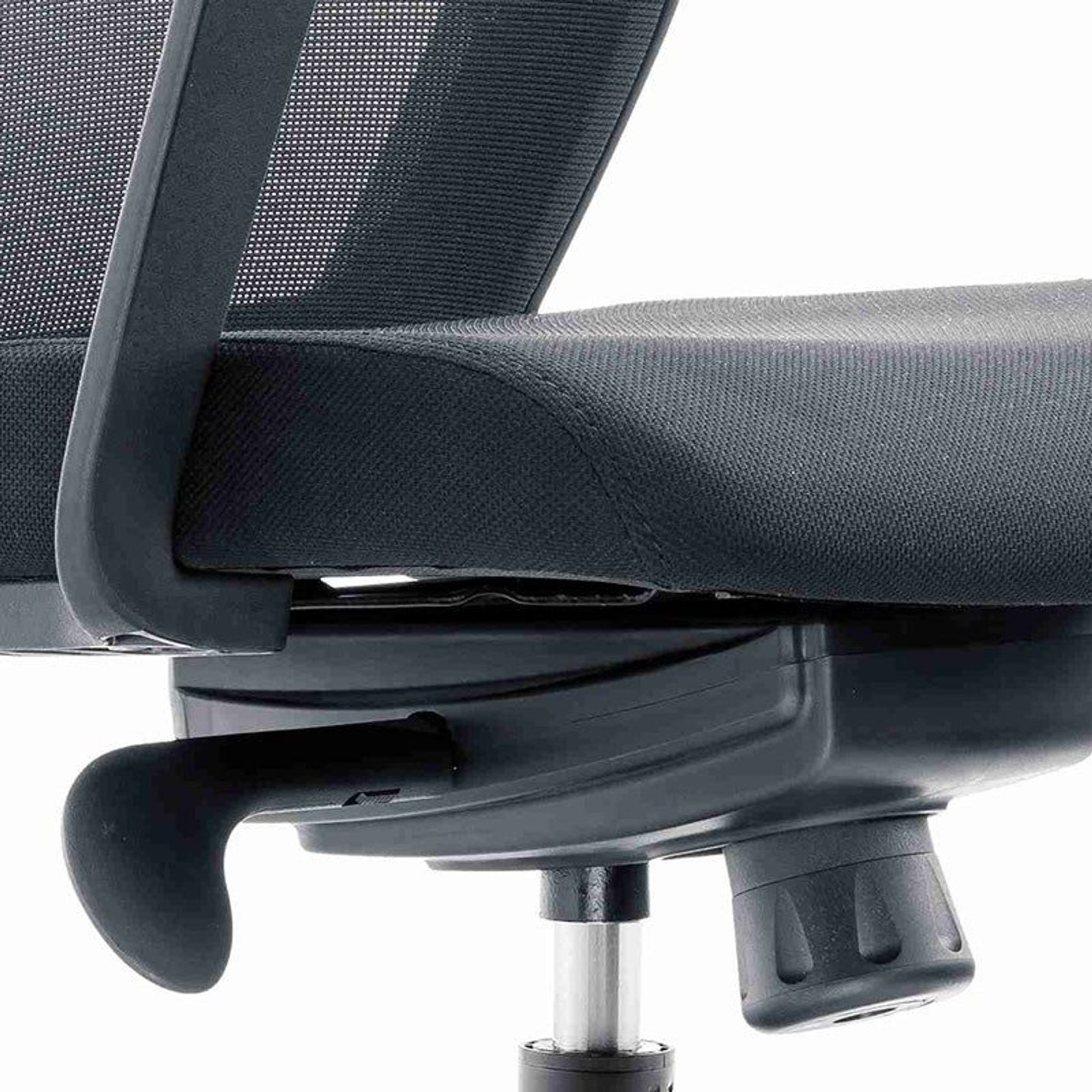 Argo Executive Office Chair with Headrest - Black gallery detail image