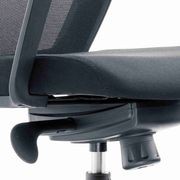 Argo Executive Office Chair with Headrest - Black gallery detail image