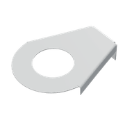 Wall Hung Basin Bracket White gallery detail image