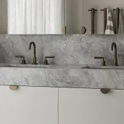 Desert Silver Marble Benchtop gallery detail image