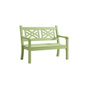 WINAWOOD Speyside 2 Seater Bench - 1216mm - Duck Egg Green gallery detail image