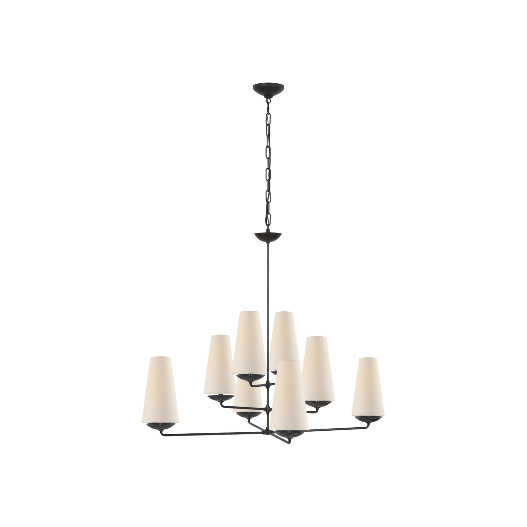 Fontaine Large Offset Chandelier gallery detail image