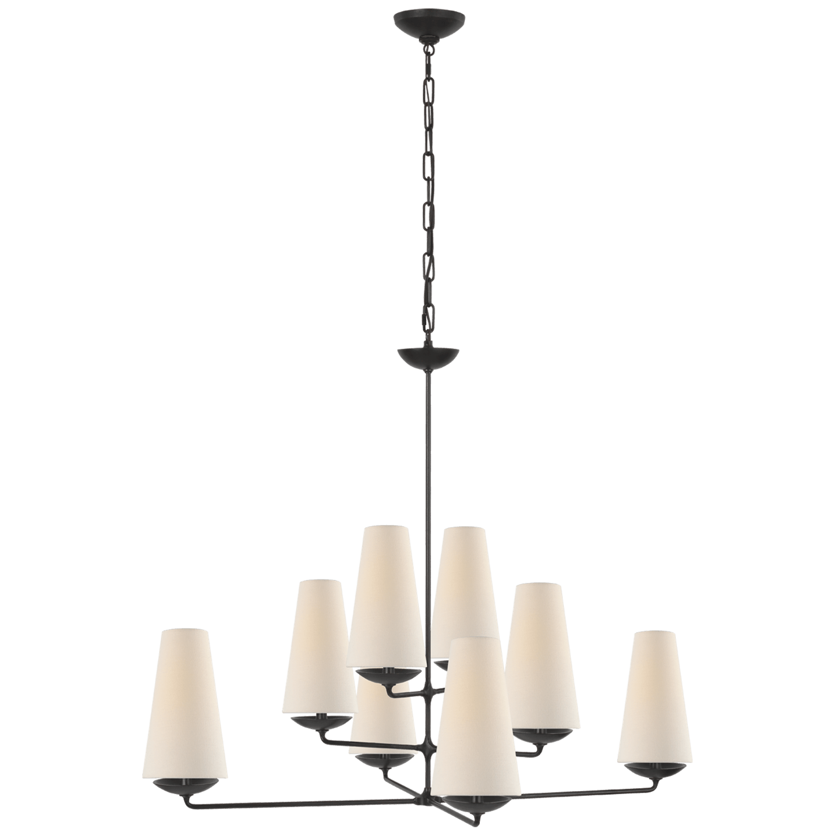 Fontaine Large Offset Chandelier gallery detail image