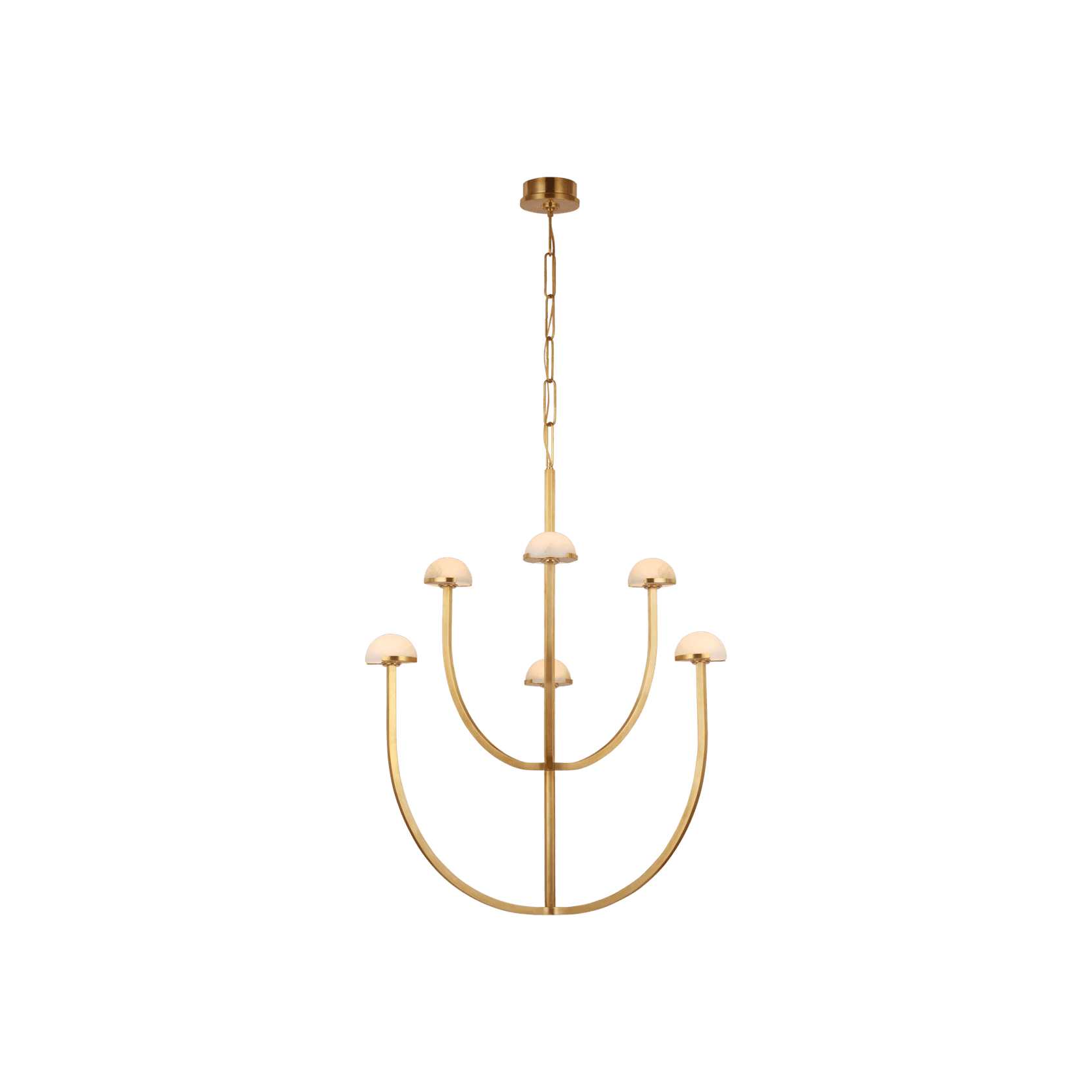 Pedra Large Two-Tier Chandelier gallery detail image