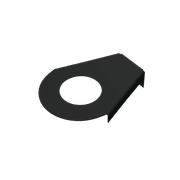 Wall Hung Basin Bracket Black gallery detail image