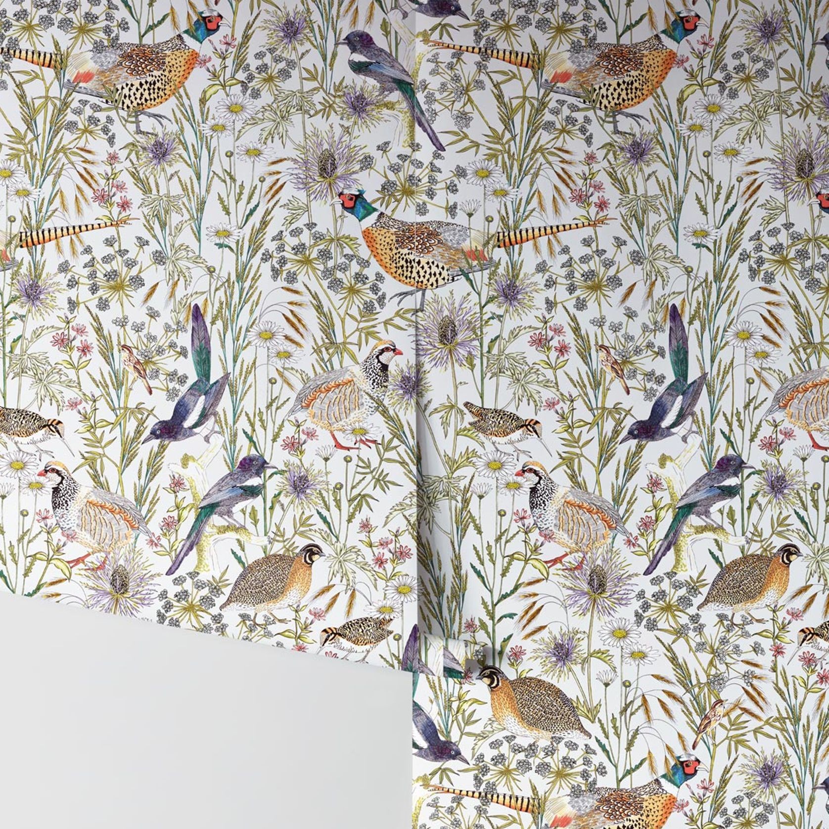 Woodland Birds Wallpaper gallery detail image