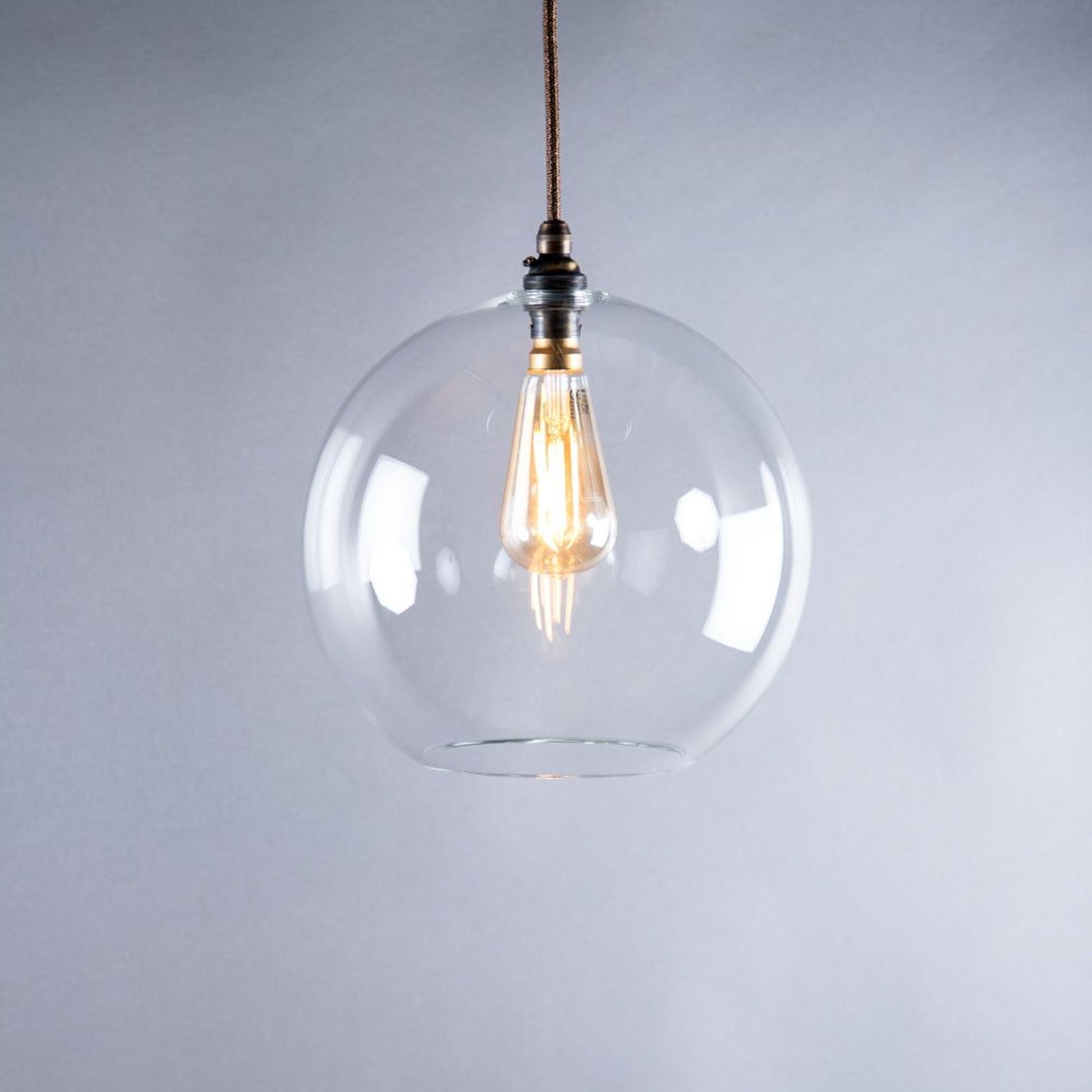 Wanda Clear Glass Pendant gallery detail image