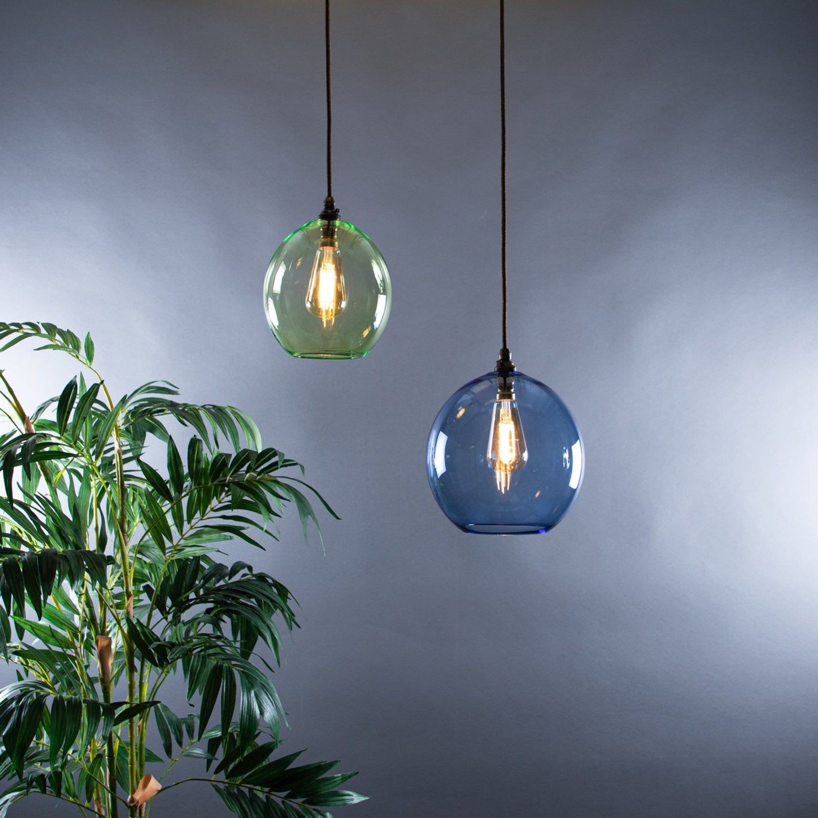 Wanda Coloured Glass Pendant - Medium gallery detail image