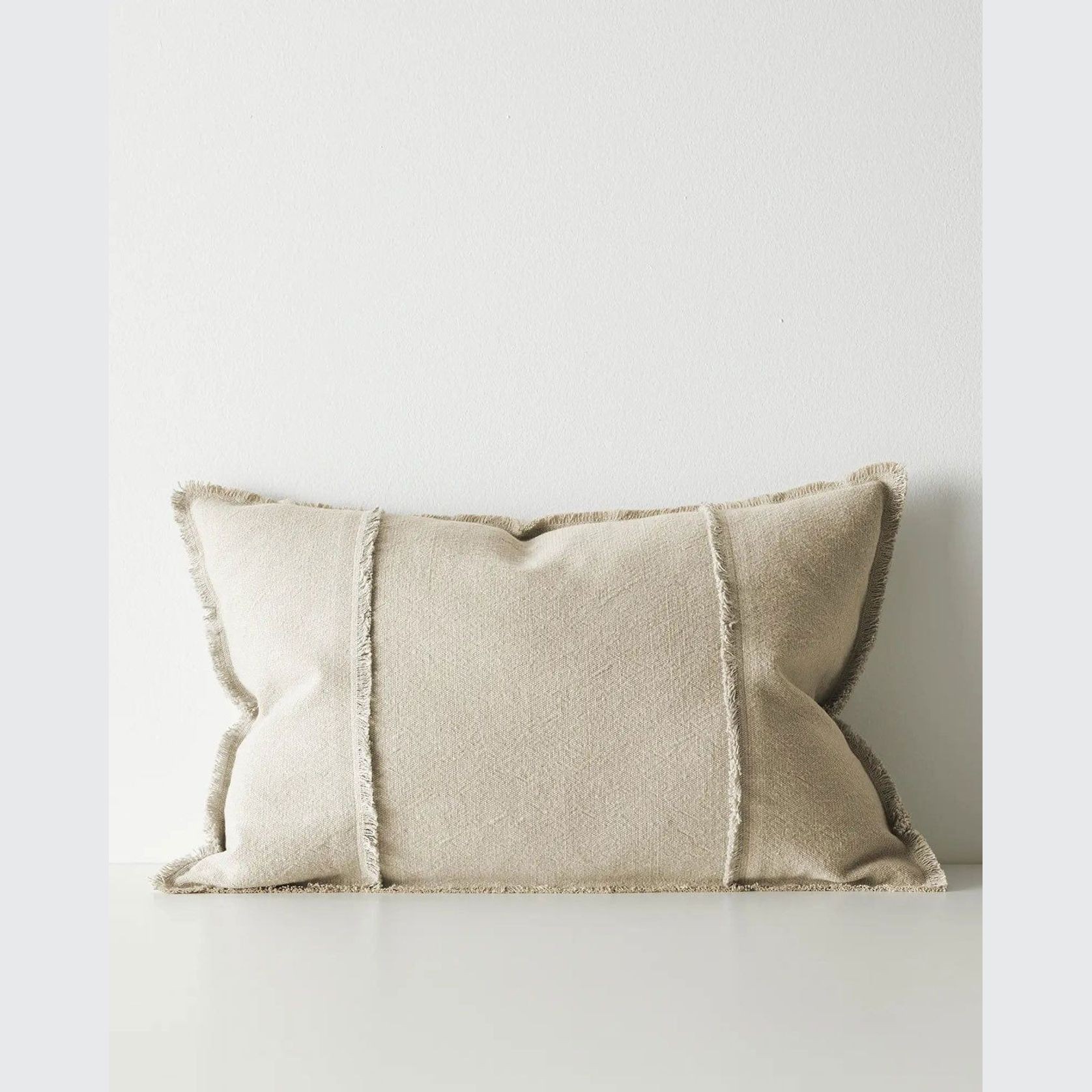 Weave Home Adela Cushion - Cashmere  | Linen Blend gallery detail image