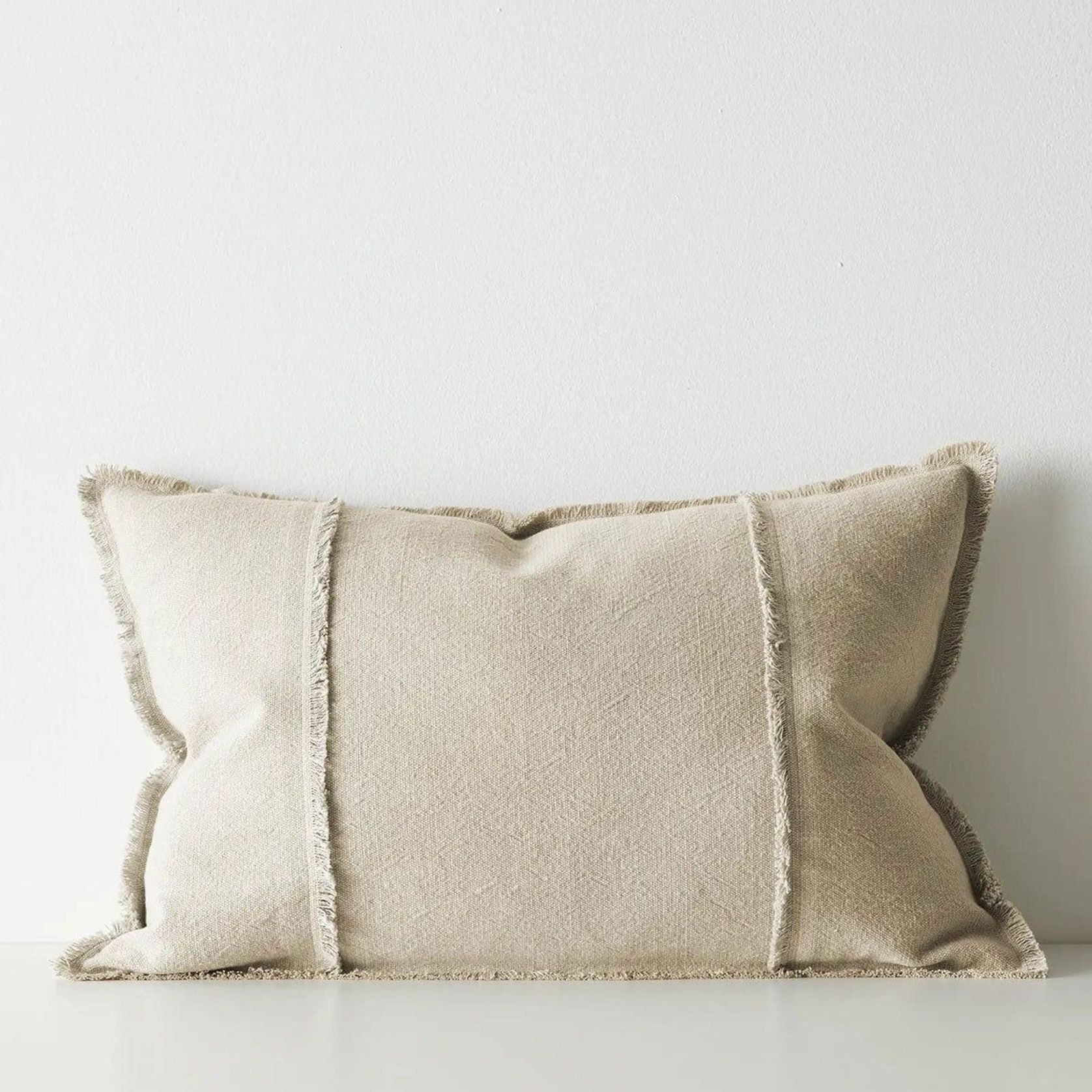 Weave Home Adela Cushion - Cashmere  | Linen Blend gallery detail image