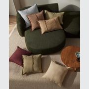 Weave Home Adela Cushion - Cashmere  | Linen Blend gallery detail image