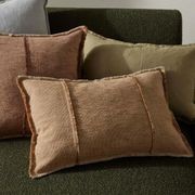 Weave Home Adela Cushion - Desert | Linen Blend gallery detail image