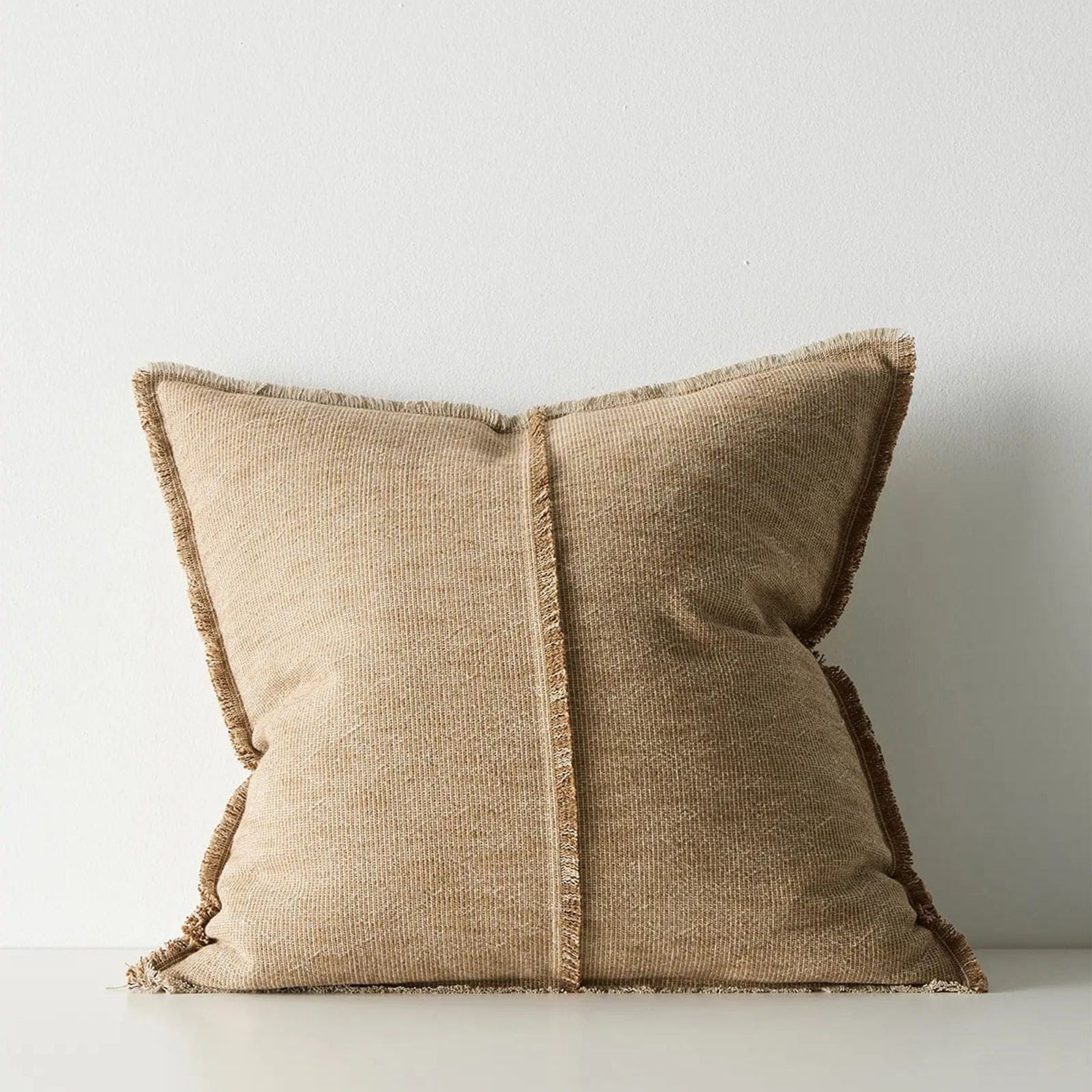 Weave Home Adela Cushion - Desert | Linen Blend gallery detail image