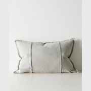 Weave Home Adela Cushion - Haze | Linen Blend gallery detail image