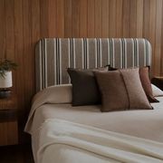 Weave Home Adela Cushion - Rust | Linen Blend gallery detail image